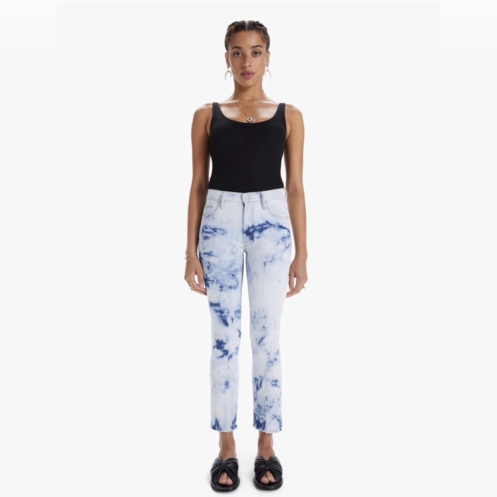 MOTHER insider fray ankle color In a Tizzy size 29